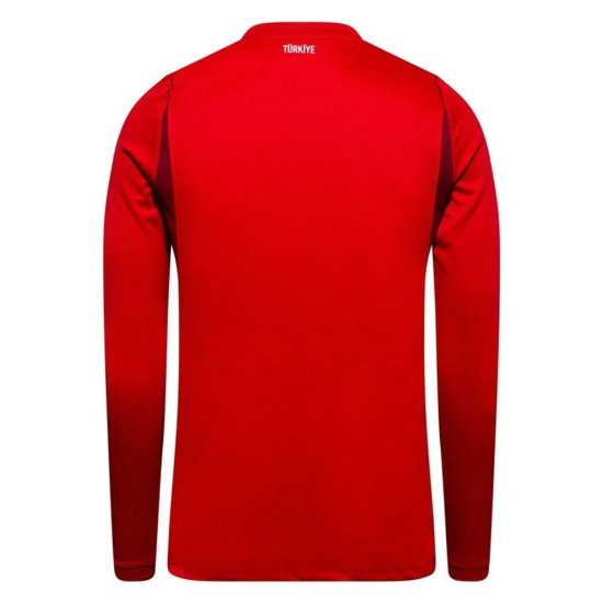 Maglia Maniche Lunghe Mondiali 2026 Casa Turchia Bambino Maglia Maniche Lunghe Mondiali 2026 Casa Turchia Bambino