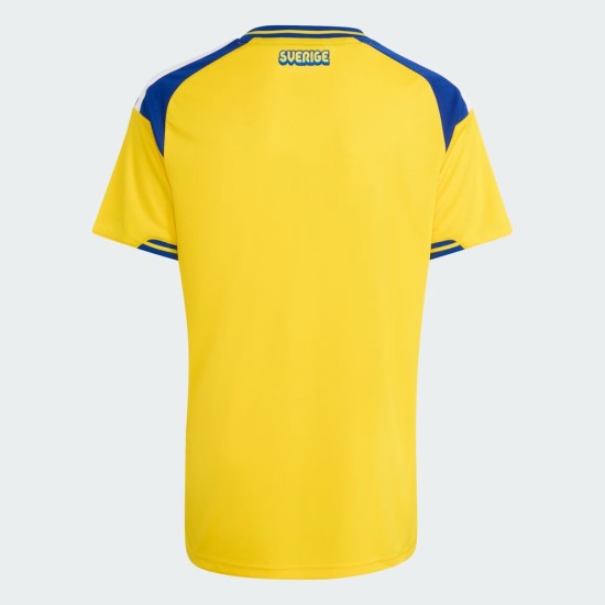 Maglia casa Coppa del Mondo 2026 Svezia bambino Maglia casa Coppa del Mondo 2026 Svezia bambino