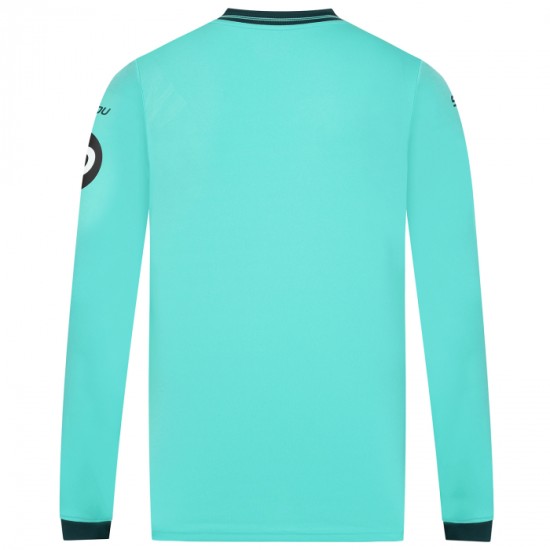 Uomo Maglia Manica Lunga Trasferta Wolverhampton Wanderers 2025/26 Uomo Maglia Manica Lunga Trasferta Wolverhampton Wanderers 2025/26