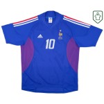 Maglia retrò Francia 2002/04 casa da uomo Zidane #10 Maglia retrò Francia 2002/04 casa da uomo Zidane #10