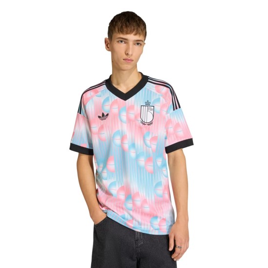 Maglia Coppa del Mondo 2026 Trasferta Belgio Uomo Maglia Coppa del Mondo 2026 Trasferta Belgio Uomo