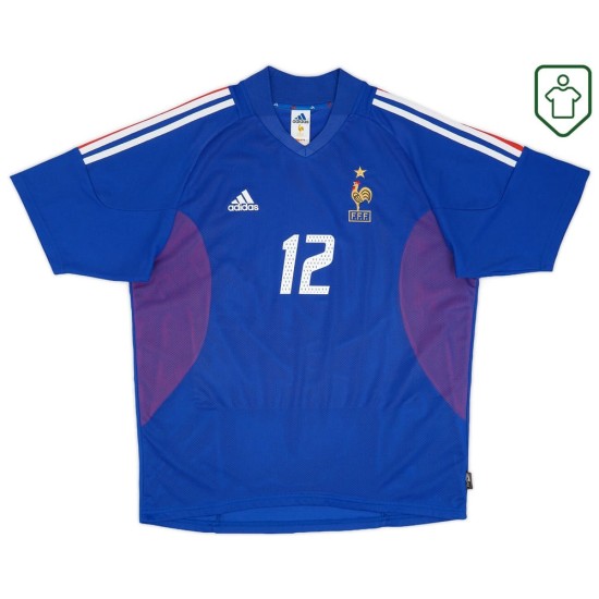 Maglia retrò Francia 2002/04 casa da uomo Henry #12 Maglia retrò Francia 2002/04 casa da uomo Henry #12
