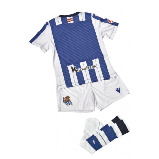 Kit Casa Real Sociedad 2025/26 Bambino Kit Casa Real Sociedad 2025/26 Bambino