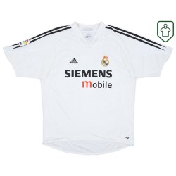 Uomo Maglia retro casa Real Madrid 2004/05 Zidane #5
