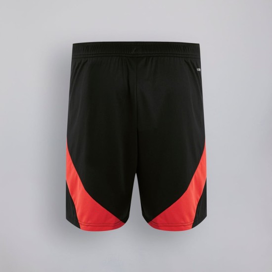 Pantaloncini Casa Manchester United Bambino 2024/25 - Nero