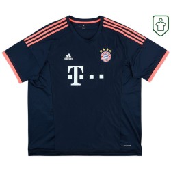 Maglia retrò Bayern Monaco 2015/16 Uomo Thiago #6 Maglia retrò Bayern Monaco 2015/16 Uomo Thiago #6