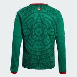 Maglia Uomo Messico 2026 Home Ufficiale Coppa del Mondo Maniche Lunghe