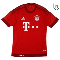 Maglia retrò Bayern Monaco 2015/16 Casa Uomo Thiago #6 Maglia retrò Bayern Monaco 2015/16 Casa Uomo Thiago #6