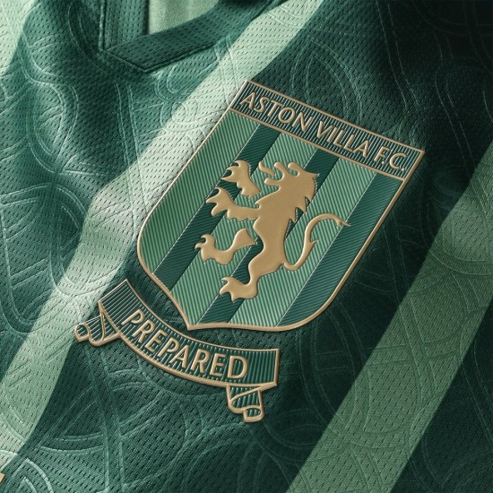 Uomo Aston Villa 2025/26 Terza Maglia San Patrizio Uomo Aston Villa 2025/26 Terza Maglia San Patrizio