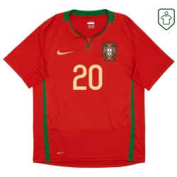 Maglia retrò Portogallo 2008/10 casa da uomo Deco #20