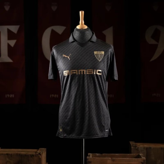Maglia 125° Anniversario 2025/26 Rennes - Nera Uomo Maglia 125° Anniversario 2025/26 Rennes - Nera Uomo