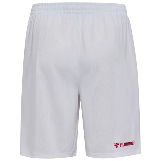 Pantaloncini Mondiale 2026 Casa Danimarca - Bianco Uomo Pantaloncini Mondiale 2026 Casa Danimarca - Bianco Uomo