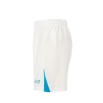Pantaloncini Casa Napoli Uomo 2024/25 - Bianco/Azzurro Pantaloncini Casa Napoli Uomo 2024/25 - Bianco/Azzurro