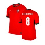 Maglia Casa Bambino B.FERNANDES Portogallo 2024/25 Maglia Casa Bambino B.FERNANDES Portogallo 2024/25