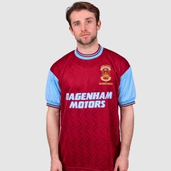 Maglia Retrò Memorial Bobby Moore West Ham United Uomo 1994 Maglia Retrò Memorial Bobby Moore West Ham United Uomo 1994