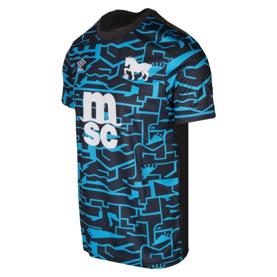 Uomo Ipswich Town 2025/26 Terza Maglia da Riscaldamento Uomo Ipswich Town 2025/26 Terza Maglia da Riscaldamento