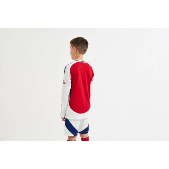 Maglia Manica Lunga Casa Arsenal Bambino 2024/25 Maglia Manica Lunga Casa Arsenal Bambino 2024/25