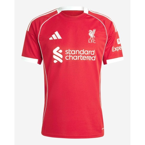 Maglia Casa Liverpool Uomo 2025/26 Maglia Casa Liverpool Uomo 2025/26