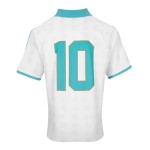 Maglia Retro King OM #10 - Bianca Uomo