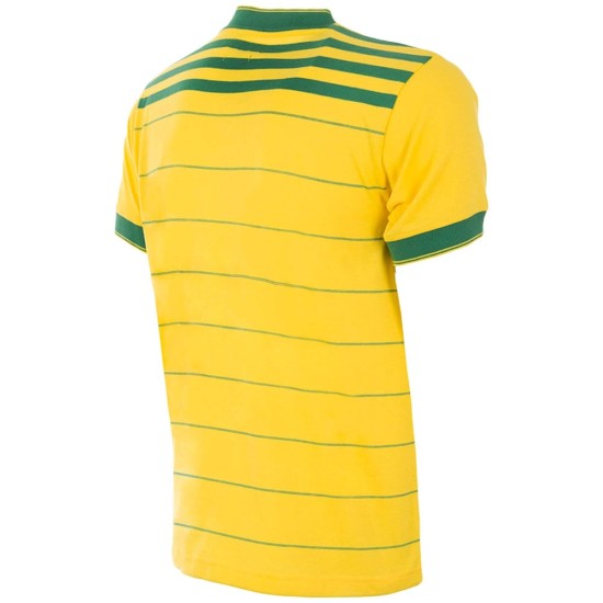Maglia retrò Brasile 1984 da uomo