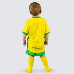 Kit Casalingo Bambino Norwich City 2024/25 Kit Casalingo Bambino Norwich City 2024/25