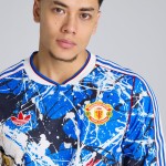 Maglia a maniche lunghe Stone Roses Manchester United 2025/26 Bambino Maglia a maniche lunghe Stone Roses Manchester United 2025/26 Bambino