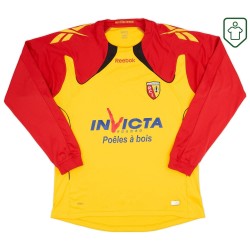 Uomo Maglia retro casa manica lunga RC Lens 2010/11 Varane #14