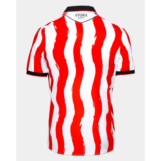 Maglia Uomo Stoke City 2025/26 Home Senza Sponsor