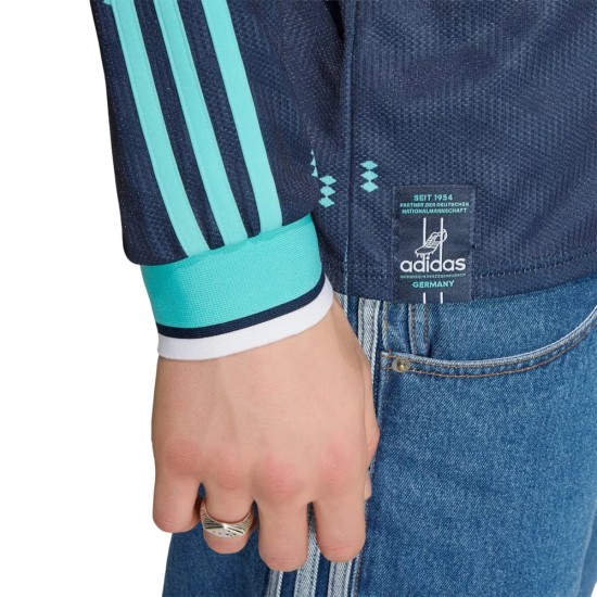 Maglia Coppa del Mondo 2026 Trasferta Maniche Lunghe Germania Bambino Maglia Coppa del Mondo 2026 Trasferta Maniche Lunghe Germania Bambino