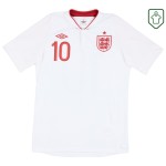 Maglia retrò Inghilterra 2012/13 casa da uomo Rooney #10 Maglia retrò Inghilterra 2012/13 casa da uomo Rooney #10