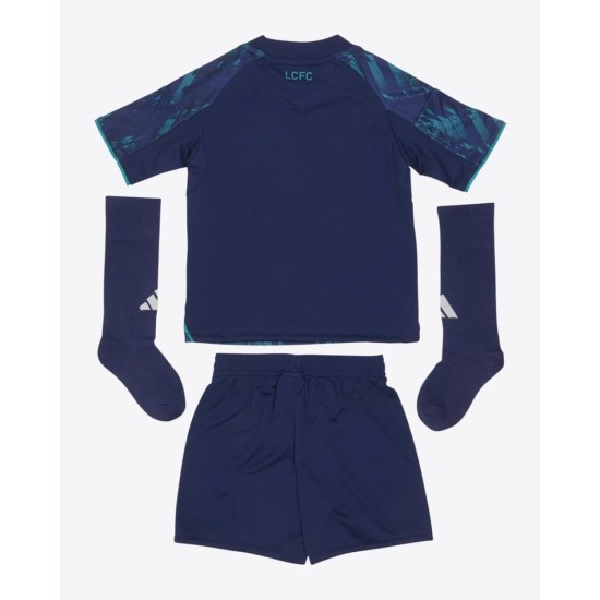 Bambino Leicester City 2025/26 Kit Trasferta Bambino Leicester City 2025/26 Kit Trasferta