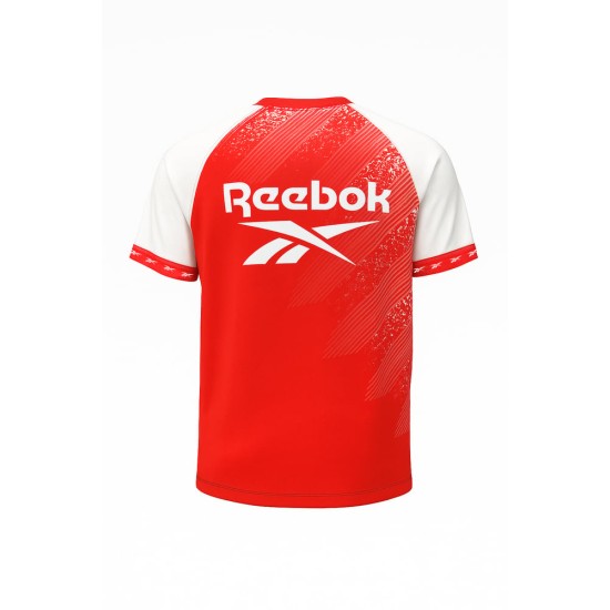 Maglia Riscaldamento Home Charlton Athletic 2025/26 Uomo Maglia Riscaldamento Home Charlton Athletic 2025/26 Uomo