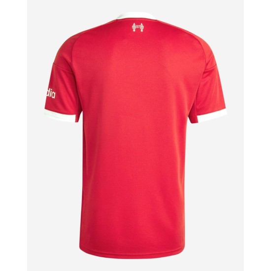 Maglia Casa Liverpool Uomo 2025/26 Maglia Casa Liverpool Uomo 2025/26