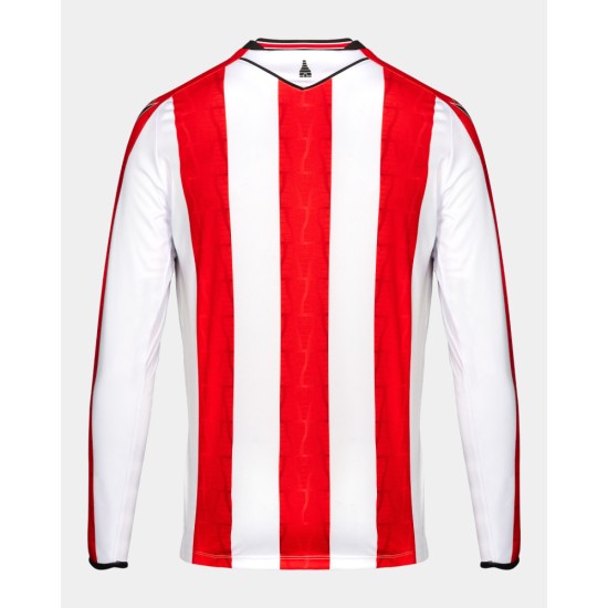 Maglia a Maniche Lunghe Uomo Stoke City 2024/25 Casalinga