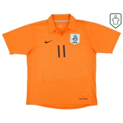 Maglia retrò Paesi Bassi 2006/08 casa da uomo Robben #11 Maglia retrò Paesi Bassi 2006/08 casa da uomo Robben #11