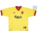 Maglia retrò trasferta uomo Liverpool 1997/98 McManaman #7 Maglia retrò trasferta uomo Liverpool 1997/98 McManaman #7