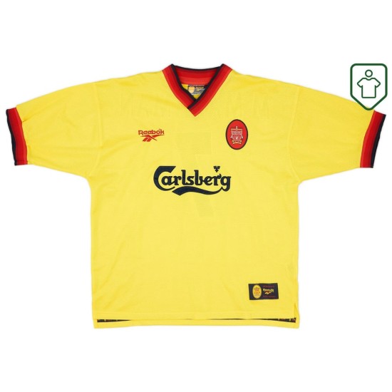 Maglia retrò trasferta uomo Liverpool 1997/98 McManaman #7 Maglia retrò trasferta uomo Liverpool 1997/98 McManaman #7