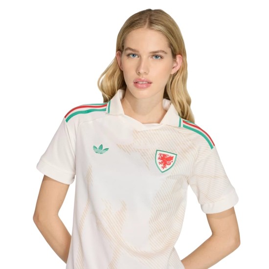 Maglia Coppa del Mondo 2026 Trasferta Galles Donna Maglia Coppa del Mondo 2026 Trasferta Galles Donna