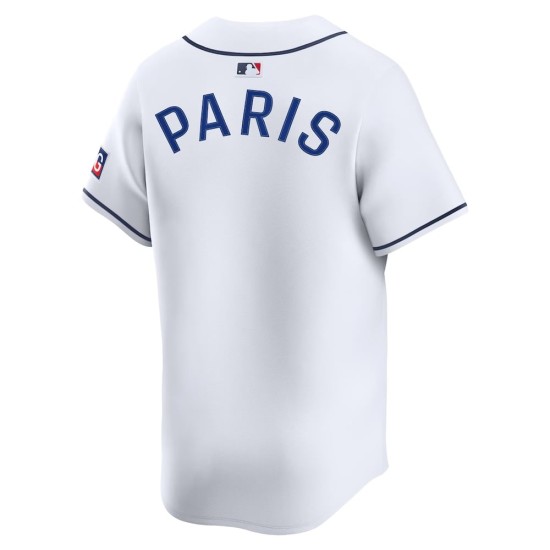 Maglia Uomo PSG x MLB 2025/26 Edizione Limitata - Bianco