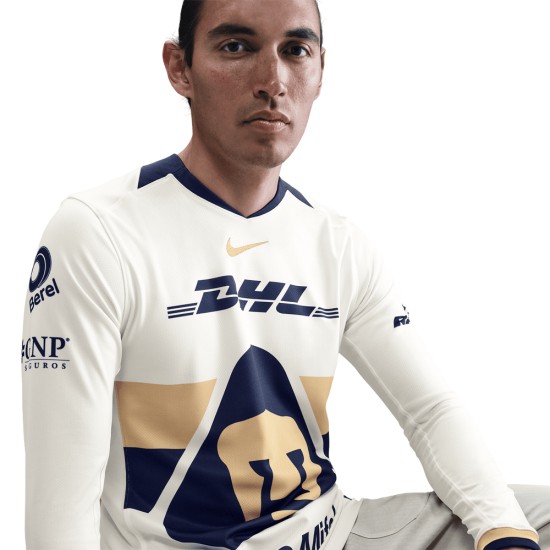 Bambino Pumas UNAM 2025/26 Maglia Home Manica Lunga