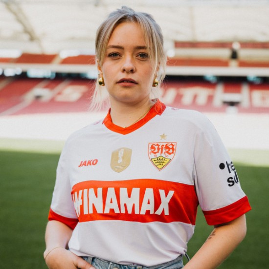 Bambino VfB Stuttgart 2024/25 Maglia Casa Finale di Coppa Bambino VfB Stuttgart 2024/25 Maglia Casa Finale di Coppa