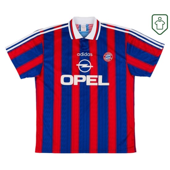 Maglia retrò Bayern Monaco 1995/97 Casa Uomo Klinsmann #18 Maglia retrò Bayern Monaco 1995/97 Casa Uomo Klinsmann #18