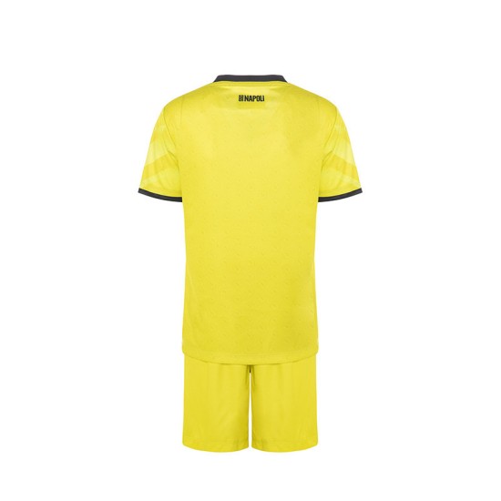 Kit Casa Napoli Bambino 2024/25 - Giallo Kit Casa Napoli Bambino 2024/25 - Giallo
