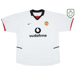 Maglia retrò trasferta uomo Manchester United 2002/03 Beckham #7 Maglia retrò trasferta uomo Manchester United 2002/03 Beckham #7