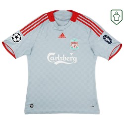 Maglia retrò trasferta uomo Liverpool 2008/09 Gerrard #8 Maglia retrò trasferta uomo Liverpool 2008/09 Gerrard #8