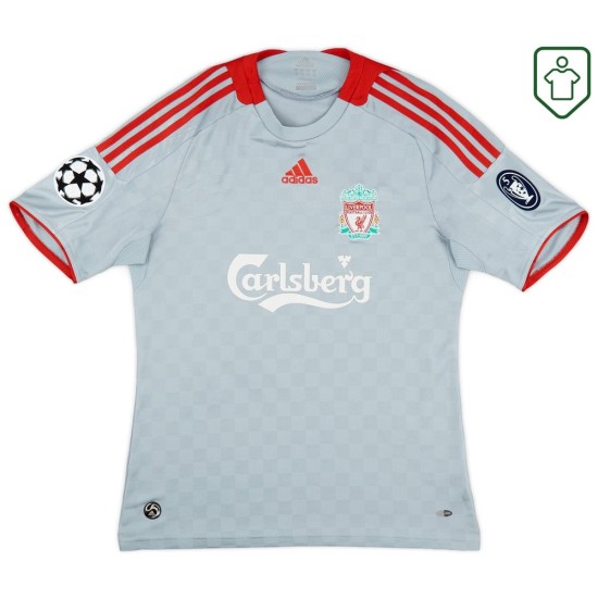 Maglia retrò trasferta uomo Liverpool 2008/09 Gerrard #8