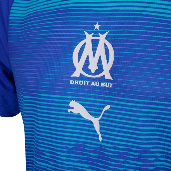 Maglia Terza Pre-Partita Bambino Olympique Marsiglia 2025/26 – Blu Maglia Terza Pre-Partita Bambino Olympique Marsiglia 2025/26 – Blu