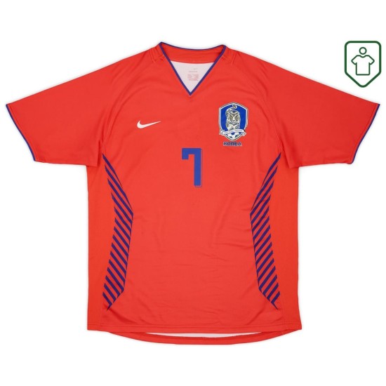 Maglia retrò Corea del Sud 2006/08 casa da uomo Jisung #7 Maglia retrò Corea del Sud 2006/08 casa da uomo Jisung #7