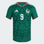 Maglia Ufficiale Casa Messico 2026 Uomo RAÚL #9 Maglia Ufficiale Casa Messico 2026 Uomo RAÚL #9