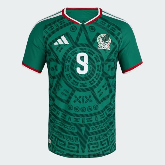 Maglia Ufficiale Casa Messico 2026 Uomo RAÚL #9 Maglia Ufficiale Casa Messico 2026 Uomo RAÚL #9